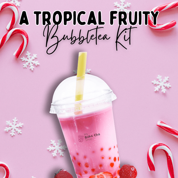 Tropical Christmas Fruit Bubble Tea Kit – mybobachashop